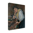 thumbnail image 4 of Cezanne 'Young Italian Woman At A Table' Canvas Art, 4 of 4