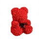 thumbnail image 3 of Muñeco de oso de flores eternas, regalo de San Valentín de Tanabata, adornos para mujer, oso de abrazo, flor de espuma, oso rosa de 28 cm, 3 of 6