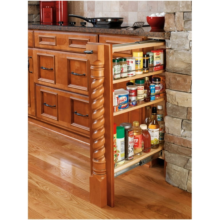 Spice rack base cabinet sales