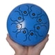 thumbnail image 1 of Tambor de lengua de material acero, de mano con llave en C de 8 pulgadas con bolsa , mazos, para meditación, entretenimiento, música y , perfke 1 tambor de lengua de acero de 8 pulgadas, 1 of 9