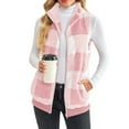 thumbnail image 1 of Innerwin Waistcoat Zip Up Ladies Fleece Vest Work Sleeveless Lightweight Sherpa Jacket Pink L, 1 of 6