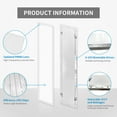 thumbnail image 6 of MW Lighting Pack of 2 - 2x4ft 3 CCT and 3 Wattage LED Backlit Flat Panel Light, 30-40-50W, 3 color, 3 lumen output selectable, dimmable, 6 of 7