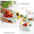 thumbnail image 6 of Large Capacity Rabbits Shape Tableware Ceramic Dessert Bowl ,Cute & Durable Bowl for Snacks, Fruits, and Desserts, 6 of 6