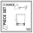 thumbnail image 6 of YfulYde 2.75 Ounce Shot Glasses, Set of 12 Small Liquor and Spirit Glasses, Durable Tequila Bar Glasses For Alcohol and Espresso Shots, 6 Piece Shooter Glass Set, 6 of 6
