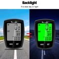 thumbnail image 2 of WEST BIKING Red Wired Bike Computer with Night Glow Touchscreen - Essential Cycling Gear for Training & Fitness Tracking, 2 of 6