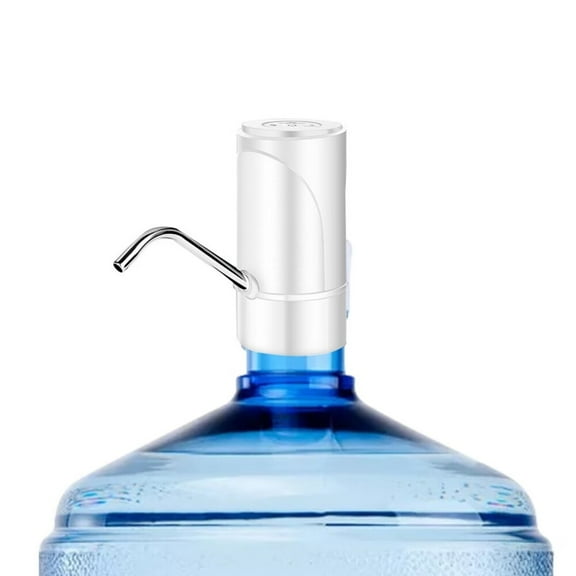 Water Bottle Pump Jug Pump Drinking Water Gallon Dispenser Portable Electric Water Dispenser 1Pc Black