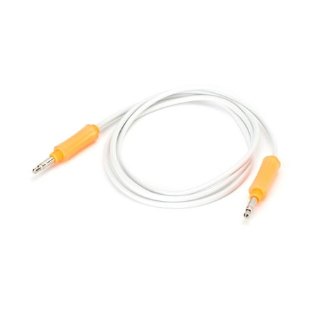 Griffin Technology Griffin Neon Orange Aux Cable, Stereo Audio Cables