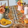 thumbnail image 4 of Thanksgiving Squirrel Table Runner, Autumn Thanksgiving Kitchen Dining Table Decoration for Home Party Decor 13x108 Inches, 4 of 9