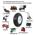 thumbnail image 6 of 14.5" Wheelbarrow Flat Free Tire, Fits 4.80/4.00-8, 3.50/2.50-8, 4.00-6, 4.00-8, Wheelbarrow Wheels, 5/8" Bearing with Extra 3/4" Bearing, 3" -6" Centered Hub, 6 of 7