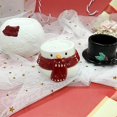 thumbnail image 2 of Muñeco de nieve tema silicona artesanía molde 3d fondant jabón chocolate caramelo moldes diy, 2 of 5