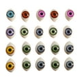 thumbnail image 1 of 100PCS Simulated Hemisphere Eyeballs Fake Eyes Decor Creative DIY Accessories for Kids Craftsman Phone Case (12x16MM Mix, 1 of 7