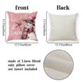 thumbnail image 2 of ZHAOCHENG fundas de almohada navideñas, fundas de almohada con árboles de Navidad, fundas de cojín decorativas para vacaciones de invierno para decoración del hogar C, 2 of 2
