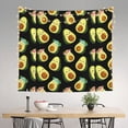 thumbnail image 2 of Pofeuu Flowers Avocado Print Wall Tapestry Decoration Wall Hanging Tapestry 60 x 51 Inch, 2 of 6