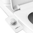 thumbnail image 1 of Ultra-Thin Toilet Bidet Attachment, Dual Nozzle Self Cleaning Bidet Toilet Non-Electric with Adjustable Water Pressure, 1 of 7