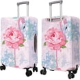 thumbnail image 3 of Travel Luggage Cover Suitcase Protector Fits 18-32 Inch Luggage Wheel Covers Patterned Travel Related Items Flower Luggage Protector Elastic Luggage Anti-scratch Suitcase Cover L, 3 of 5