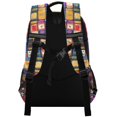 thumbnail image 3 of FORMRS Kids School Backpack Elementary Student Unisex Travel Bookbag with Reflective Stripes, Blue Jam, 3 of 7