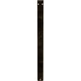 thumbnail image 5 of Ekena Millwork 1 1/2"W x 12"D x 15"H Ashford Single, Wrought Iron Bracket, (Single center brace), Antiqued Pale Gold, 5 of 8