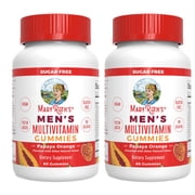 (2 pack) MaryRuth's Men's Multivitamin Gummies Ages 14+ Antioxidant Immune Support Overall Health Gluten-Free Sugar-Free Vegan 60 Count