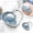 D Blue, variant on Gel Squeeze Stress Ball, Glitter Star Sensory Squeeze Toys for Student and Adults, Christmas Stocking Stuffer Squeeze Relaxation Toys One Size Green