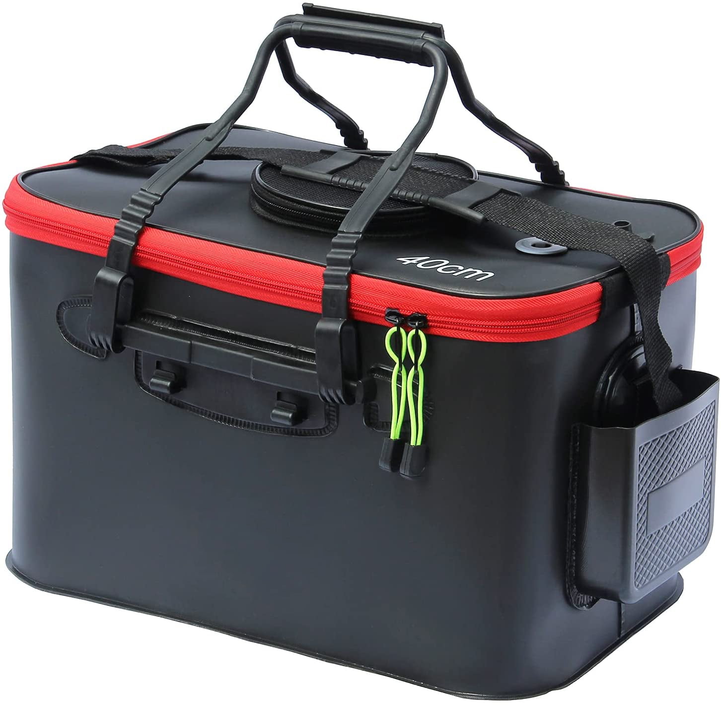 Fishing Bucket, Foldable Fishing Bait Bucket, Multifunctional Portable Folding Fishing Minnow