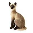 thumbnail image 4 of Cute Stuffed Animal Comfortable Soft Doll Kitty Home Cats Plush Toy Simulation Kitten for Adults Bedroom Teens Girlfriend Children 32cm Siamese Cat, 4 of 8