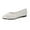 White, variant on Women's Breathable Mesh Knit Ballet Flats Bow Pointed Toe Comfortable Slip On Shoes