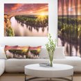 thumbnail image 1 of Panorama de Coucher de Soleil sur la Rivière Murray, 1 of 3