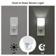 thumbnail image 3 of Balery White Luz Nocturna LED con Sensor Automático, Enchufe con Sensor Crepuscular, Luz Suave de 0.5W para Dormitorio, Pasillo, Baño-EU, 3 of 7