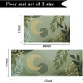 thumbnail image 2 of Kitchen Mats for Floor, Kitchen Rugs Set of 2 Carpet Runner Area Rug Floor Mat, Floral Home Kitchen Decor and Accessories Stuff, 17x30 and 17x47 Inch (Boho Sage Green), 2 of 7