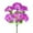 Purple Realistic Simulated Flower Bouquet, variant on Realistic Simulated Flower Bouquet, 13.4in Fake Flowers for Home Decoration, Artificial Floral Arrangement for Living Room, Office, Parties, Wedding & Valentine's Day Atmosphere Décor