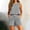 Gray, variant on OGLCCG Womens 2 Piece Outfits Summer Cotton Matching Sets Sleeveless Crop Tank Tops and High Waist Lounge Shorts with Pockets,Army Green