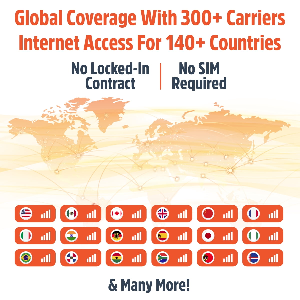 SIMO Solis Hero 4G LTE Hotspot | Includes Lifetime Data - 12GB Year for Life | Access Multiple Carriers | Mobile Internet in 140+ Countries | No Contract |  Wi-Fi for Travel
