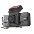 High Definition Dash Cam Built With 720P Dashboard Before And Tail