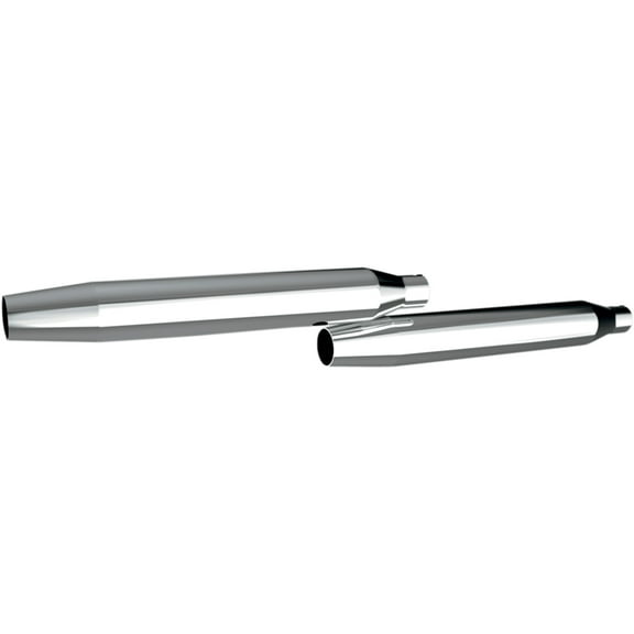 Khrome Werks 3" Chrome HP Plus Mufflers Tapered (202410A)