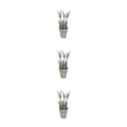 thumbnail image 3 of Cateissary Flor de simulación de plástico para un fácil cuidado y belleza natural Arreglo floral Flor artificial Planta en maceta púrpura Type1 NO1, 3 of 6