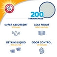 thumbnail image 4 of Arm & Hammer for Dogs Puppy Training Pads, 200ct | Odor Control, Leak-Proof Puppy Pads, 4 of 14