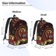 thumbnail image 2 of Easygdp Casino King And Playing Cards Mochila de Lona Resistente para Laptop, Compatible con Laptops de 15 a 17 pulgadas, Ideal para Escuela, Trabajo y Viajes-Small, 2 of 5