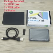 USB 3.0 2TB SATA SSD External Hard Drive Portable Desktop Mobile Hard Disk Case