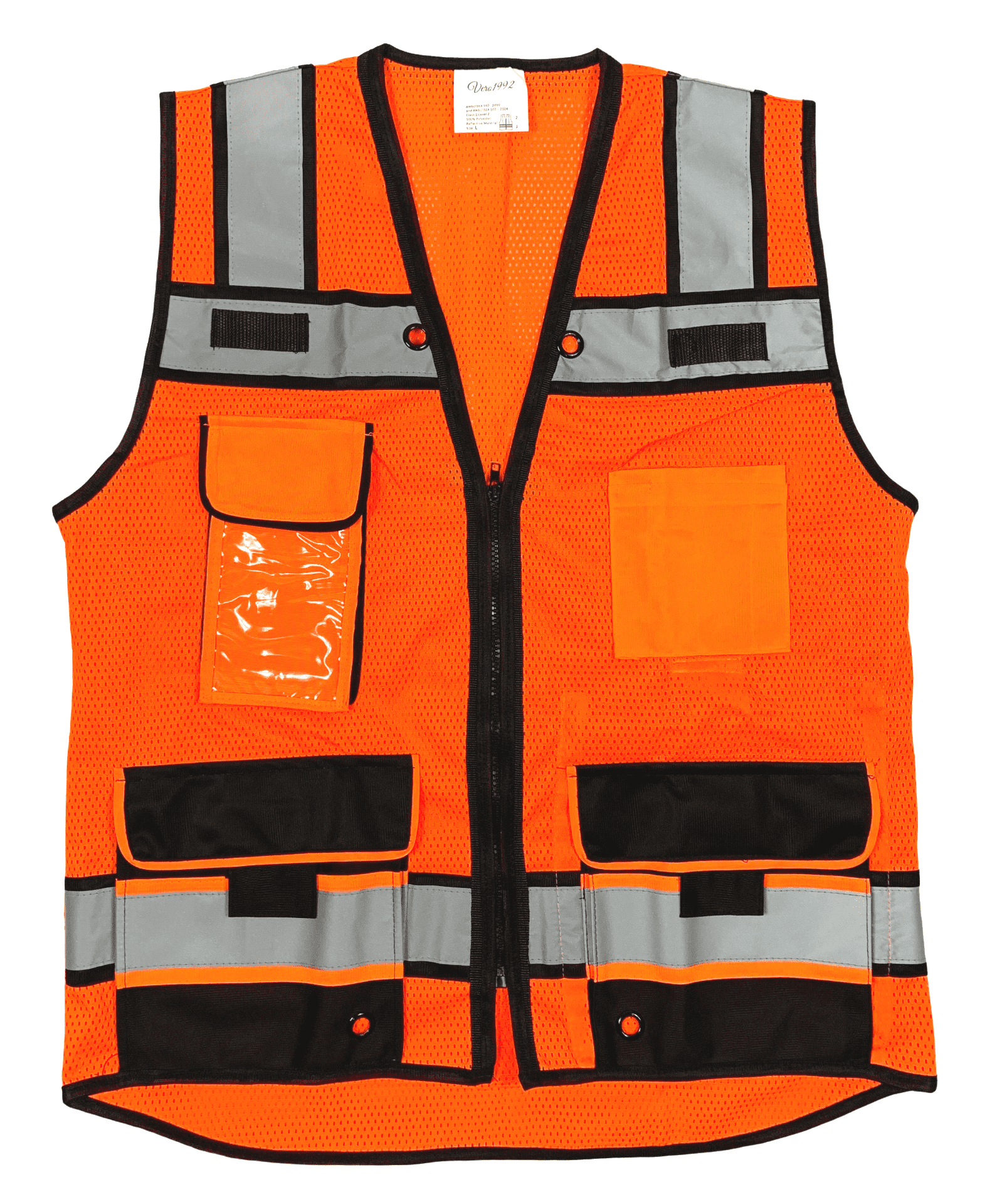 Vero1992 Vero1992 (B) Engineer Safety Vest High Visibility Reflective