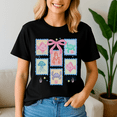 thumbnail image 2 of Ocean Sea Animals Coquette Bow Beach Hawaii Summer Vacation Shirt,Preppy Summer Vibes ,Summer Beach Tshirt,Girls Trip,Summer Tee,Summer Vibes, 2 of 5