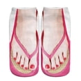 thumbnail image 1 of Chanclas 3D, calcetines divertidos para mujer y niña, calcetines con estampado, pantuflas personalizadas novedosas estilo A, 1 of 9