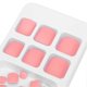 thumbnail image 5 of 24 Pcs Solid Color False Toe Nails Short Square Fake Toenails Artificial Nail Tips for Women GirlsF152, 5 of 5