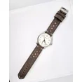 thumbnail image 5 of Correa Vintage Piel Engrasada Con Perforaciones Hecha A Mano, 5 of 5