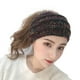 thumbnail image 4 of Diadema tejida de otoño e invierno, sombrero de cola de caballo, diadema de lana, suéter, sombrero Fridja  nalpqowj2443, 4 of 6