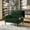 Emerald, variant on CQSXDA Comfortable Monochrome Wide Seat Chair in United We Win Corduroy Fabric for Living Rooms and Bedrooms