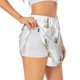 thumbnail image 1 of Balery Rabbit Blowing Dandelions Pantalones cortos deportivos para mujer con forro y dos bolsillos, elásticos, para entrenamiento, gimnasio, yoga-XX-Large, 1 of 7