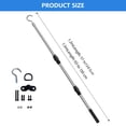 thumbnail image 2 of Premium Nonrust Steel Attic Ladder Drop Set Including Hook Rope And Locking Buckles, 2 of 13