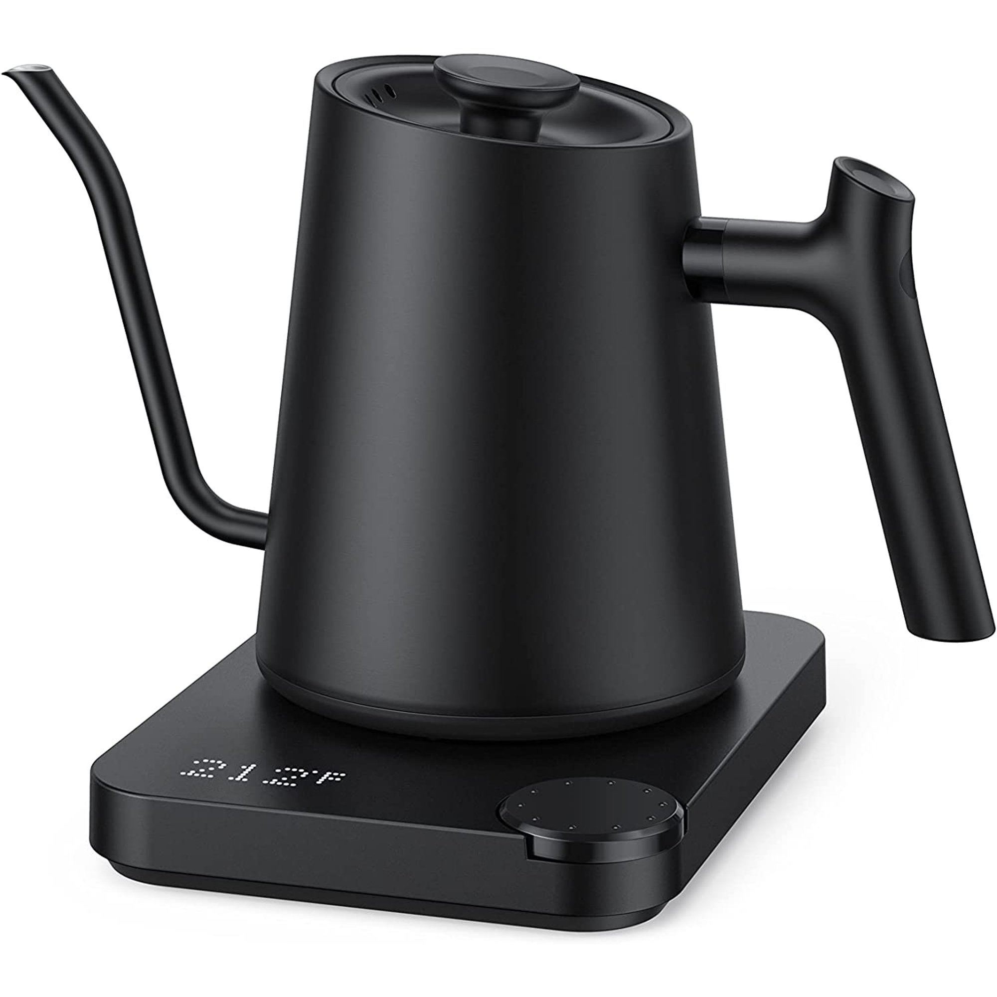 YEOLEH Gooseneck Electric Kettle Temperature Variable, Stainless Pour Over  Coffee Kettle u0026 Tea Kettle - Water Boiler, Quick Heating Tea Pot for for  Boiling Water, Black - Walmart.com