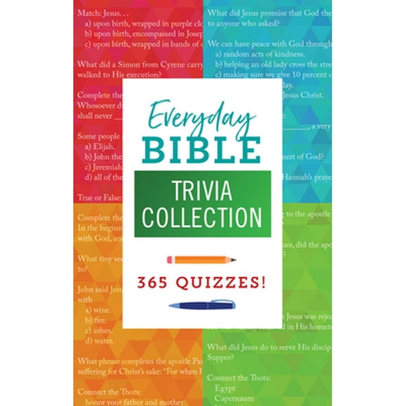 Pre-Owned Everyday Bible Trivia Collection: 365 Quizzes! (Paperback) 1636094260 9781636094267