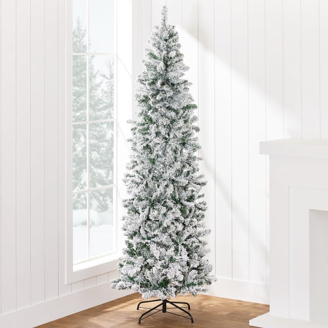 Lápiz flocado Christmas Tree Best Choice Products de 6 pies